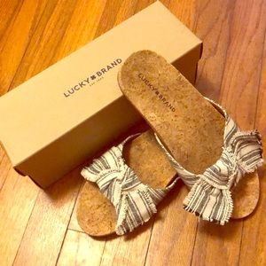 Lucky Brand Cork Sandals